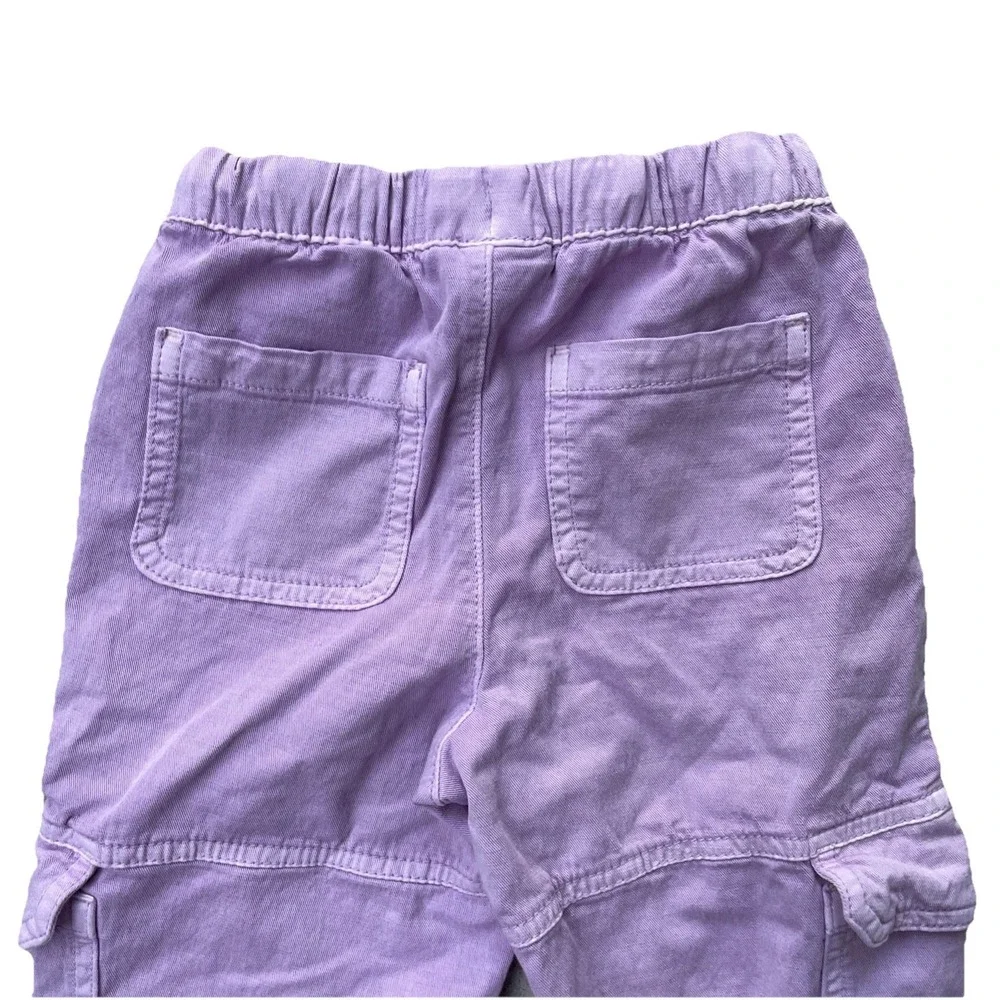Cat & Jack Toddler Girls Pink Cargo Jogger Pants 2T Elastic Waist‎ Casual